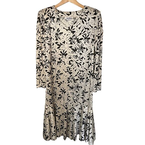 Vintage Floral Dress, size 16 - Picture 1 of 4